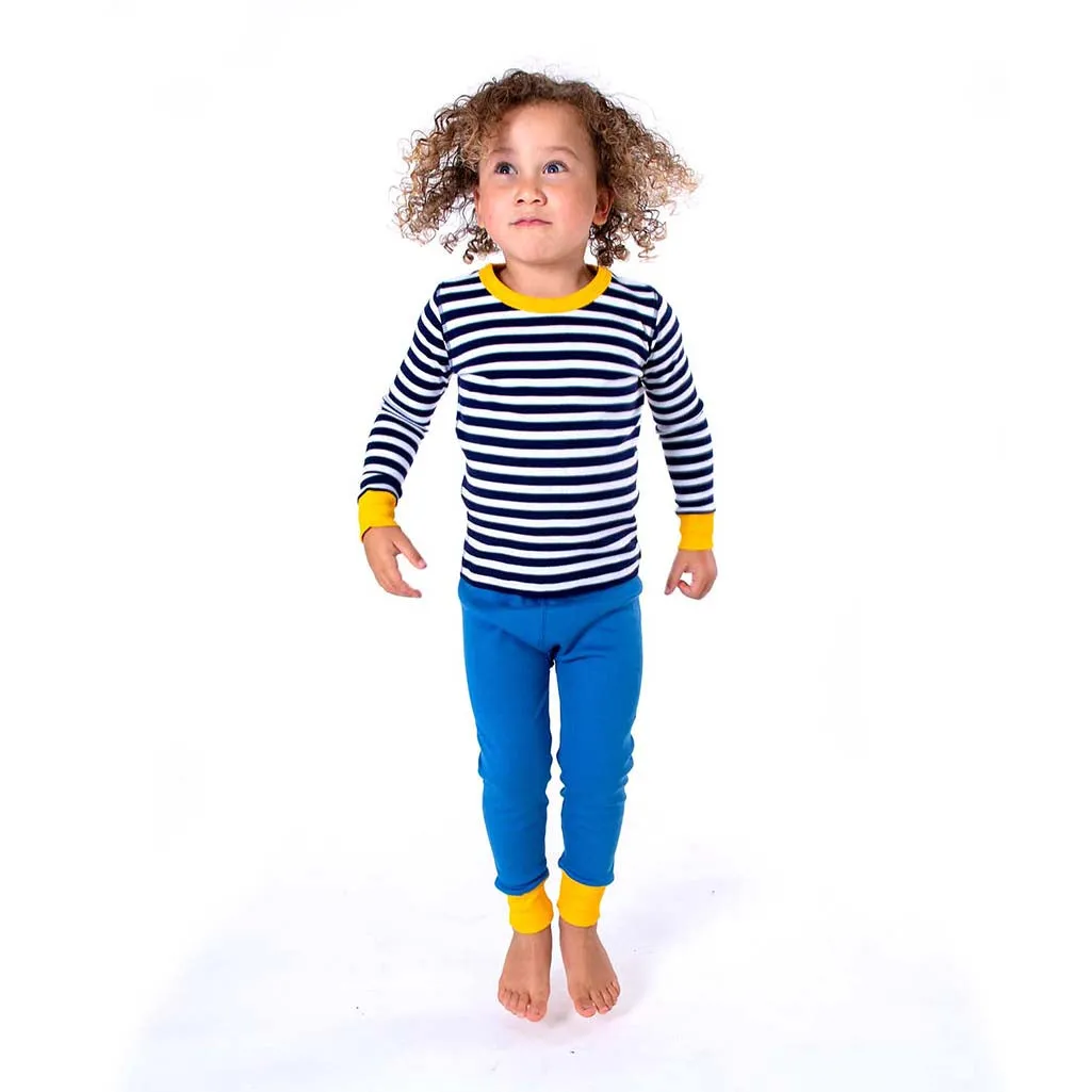 100% Organic Cotton Long Sleeve Pajamas for Kids: FINAL SALE