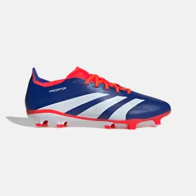 Adidas Predator League Firm Ground Men's Football Shoes -Lucid Blue/Cloud White/Solar Red