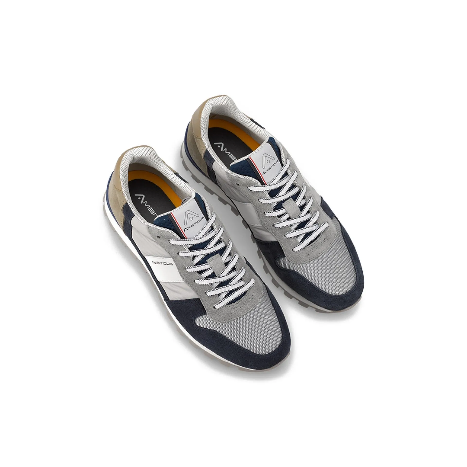 Ambitious Ken Runner Mens Sneaker Navy Grey