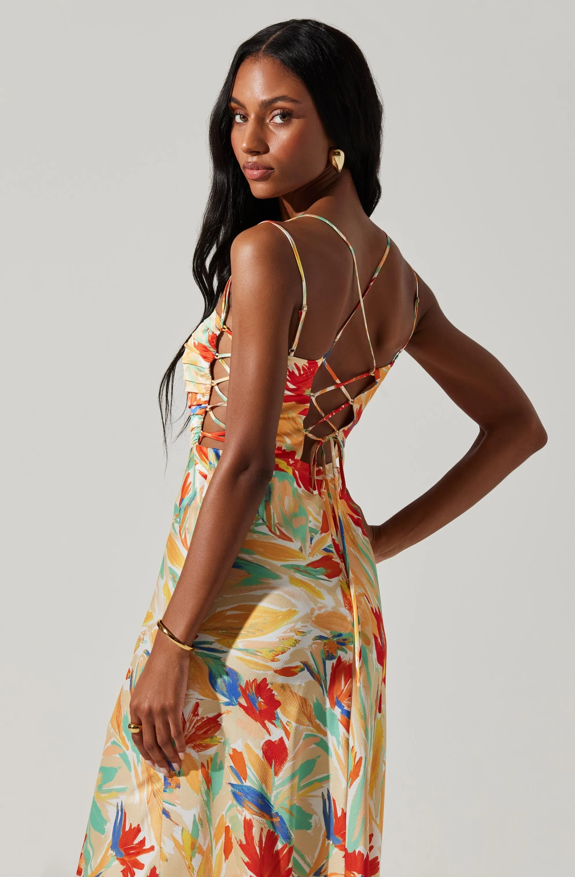 Antlia Floral Maxi Dress