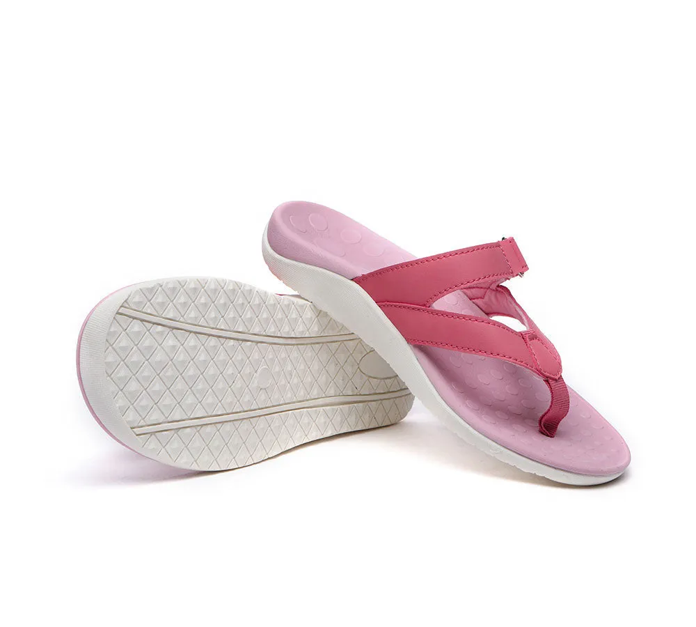 AUSTRALIAN SHEPHERD® Arch Support Hook and Loop Orthotic Thongs