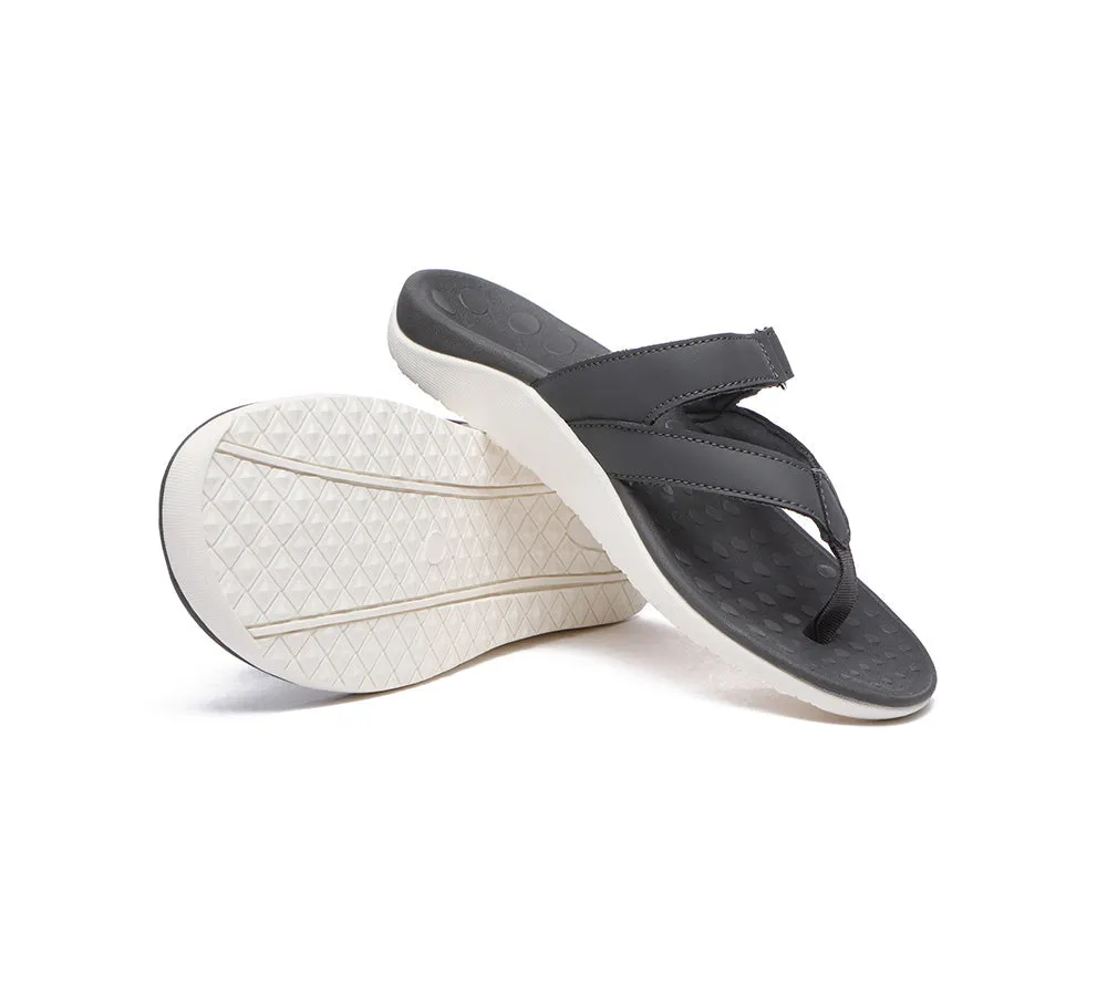 AUSTRALIAN SHEPHERD® Arch Support Hook and Loop Orthotic Thongs