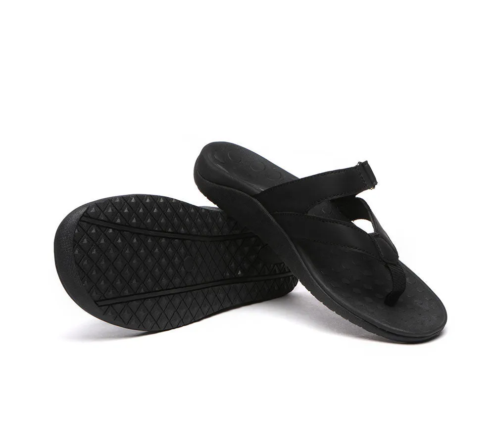 AUSTRALIAN SHEPHERD® Arch Support Hook and Loop Orthotic Thongs