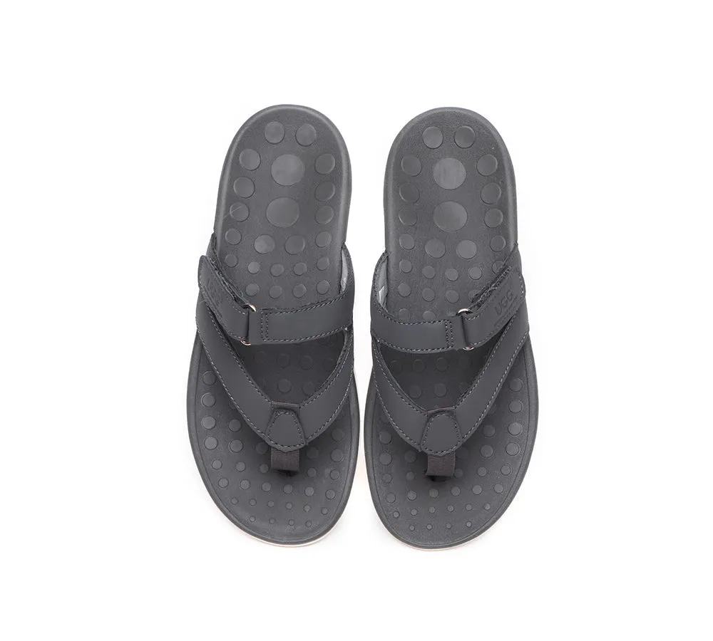 AUSTRALIAN SHEPHERD® Arch Support Hook and Loop Orthotic Thongs