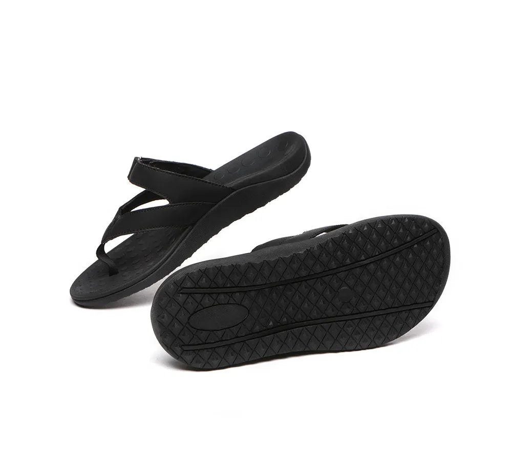 AUSTRALIAN SHEPHERD® Arch Support Hook and Loop Orthotic Thongs