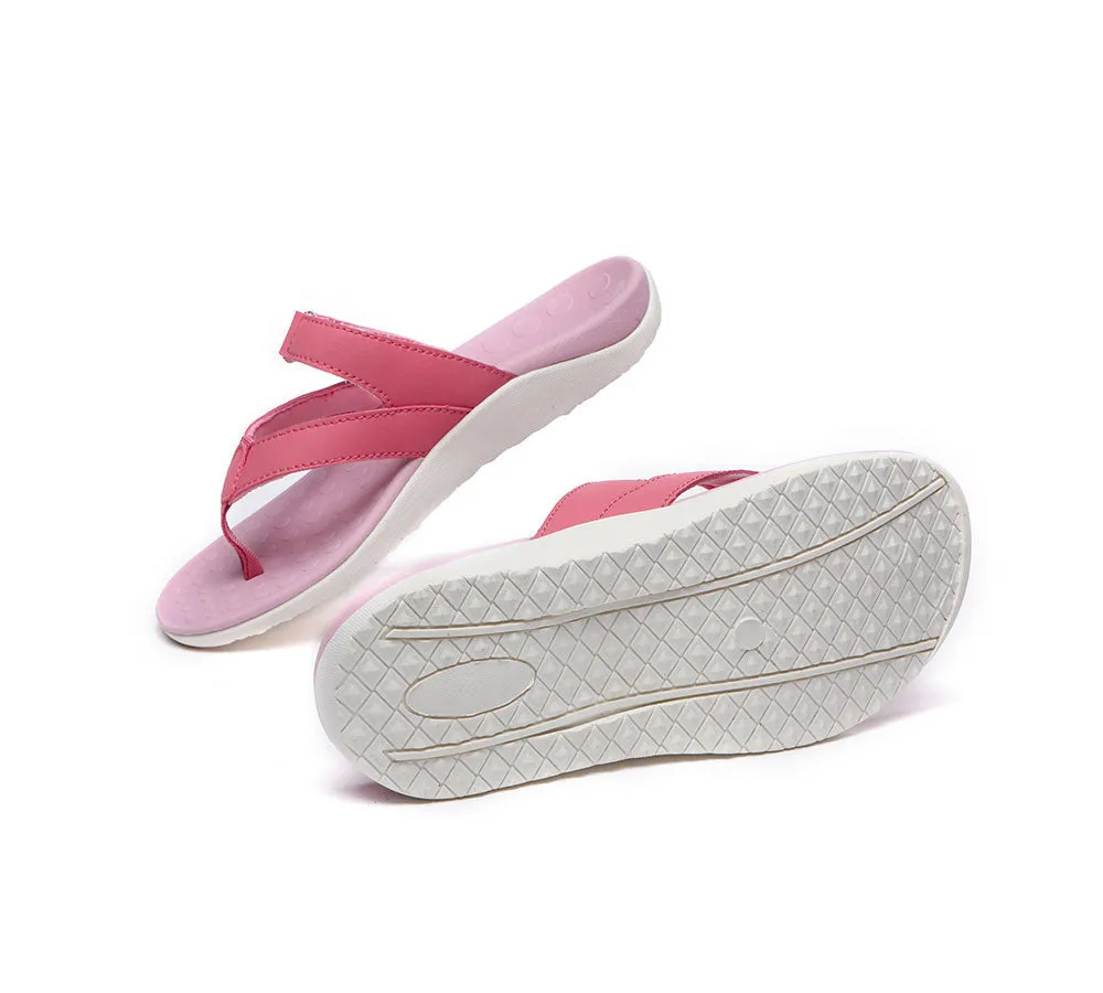 AUSTRALIAN SHEPHERD® Arch Support Hook and Loop Orthotic Thongs