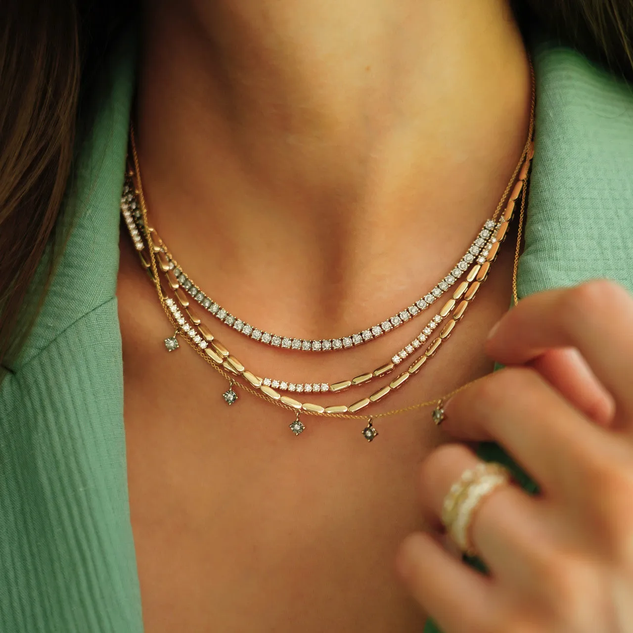 Ava Bea Station Necklace