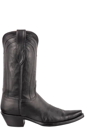 Black Jack Men's Exclusive Ranch Hand Cowboy Boots - Black