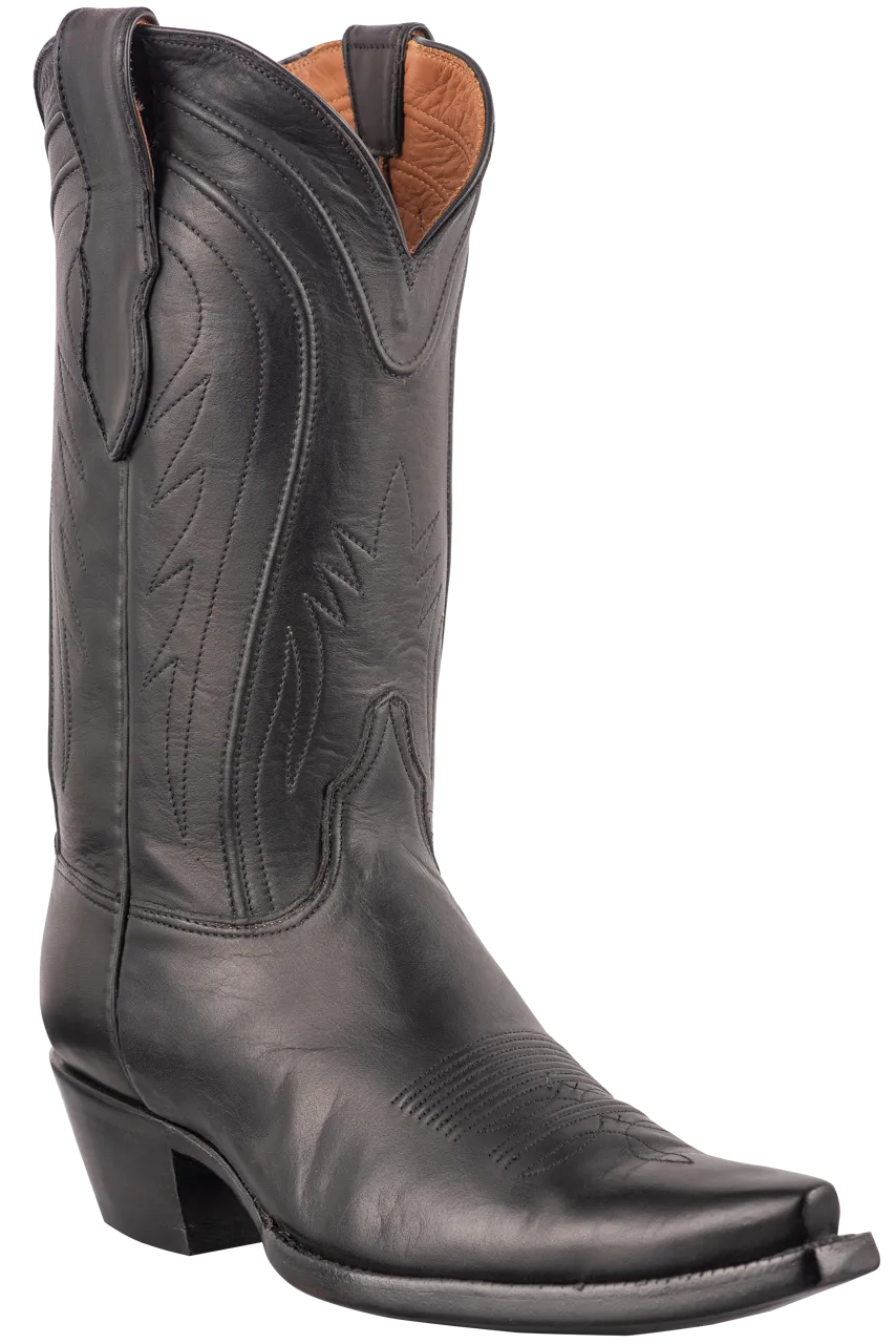 Black Jack Men's Exclusive Ranch Hand Cowboy Boots - Black