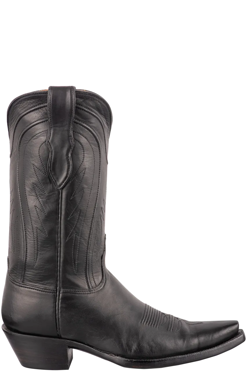 Black Jack Men's Exclusive Ranch Hand Cowboy Boots - Black