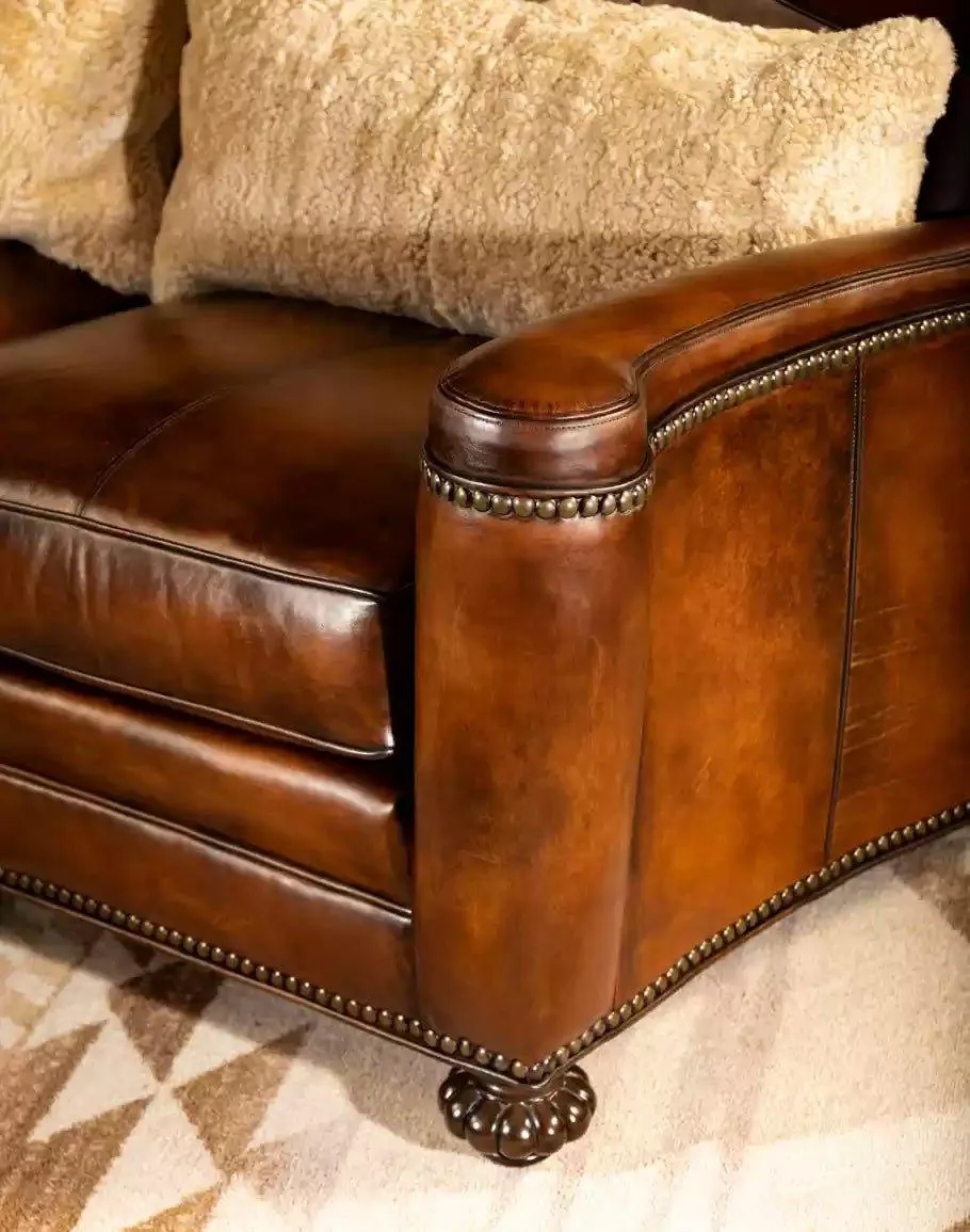 Bozeman Luxury Leather Sofa