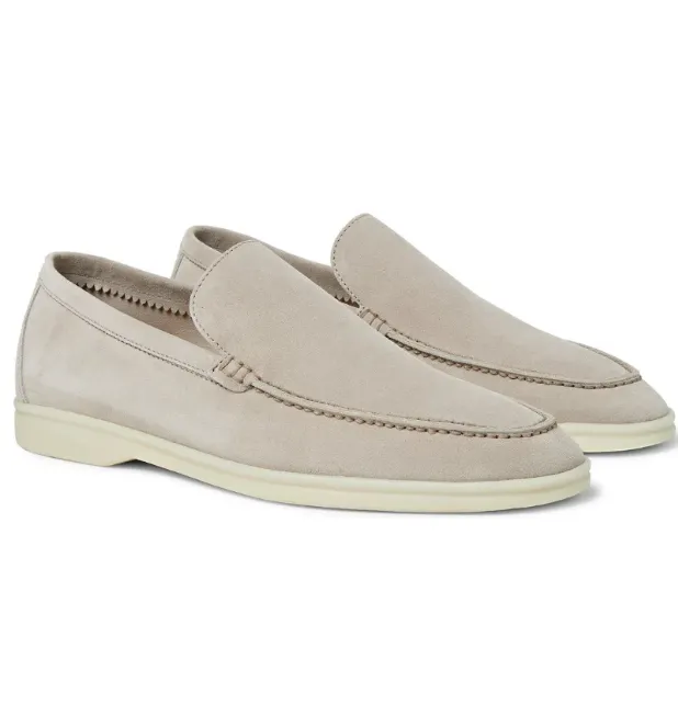 Bxxy's Luxury Vegan Suede Slip-on Loafers for Men