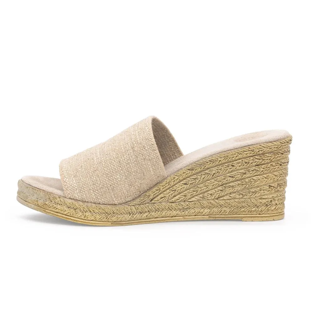 Charleston Shoe Co. Women's Finn Wedge Slide