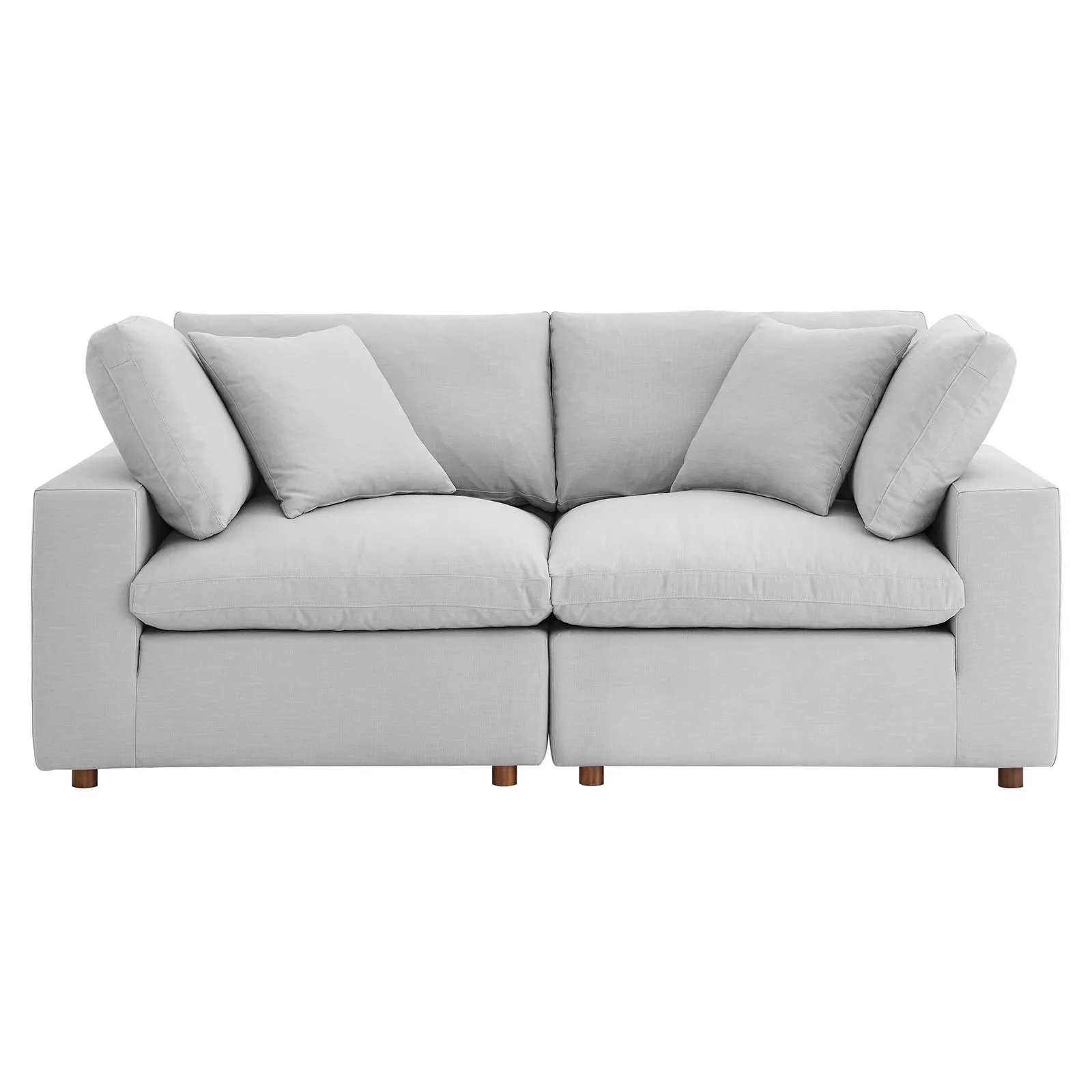 Commix Down Filled Overstuffed 2 Piece Sectional Sofa Set by Modway