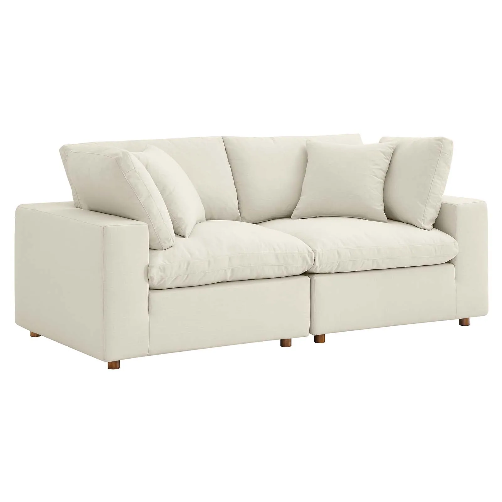 Commix Down Filled Overstuffed 2 Piece Sectional Sofa Set by Modway