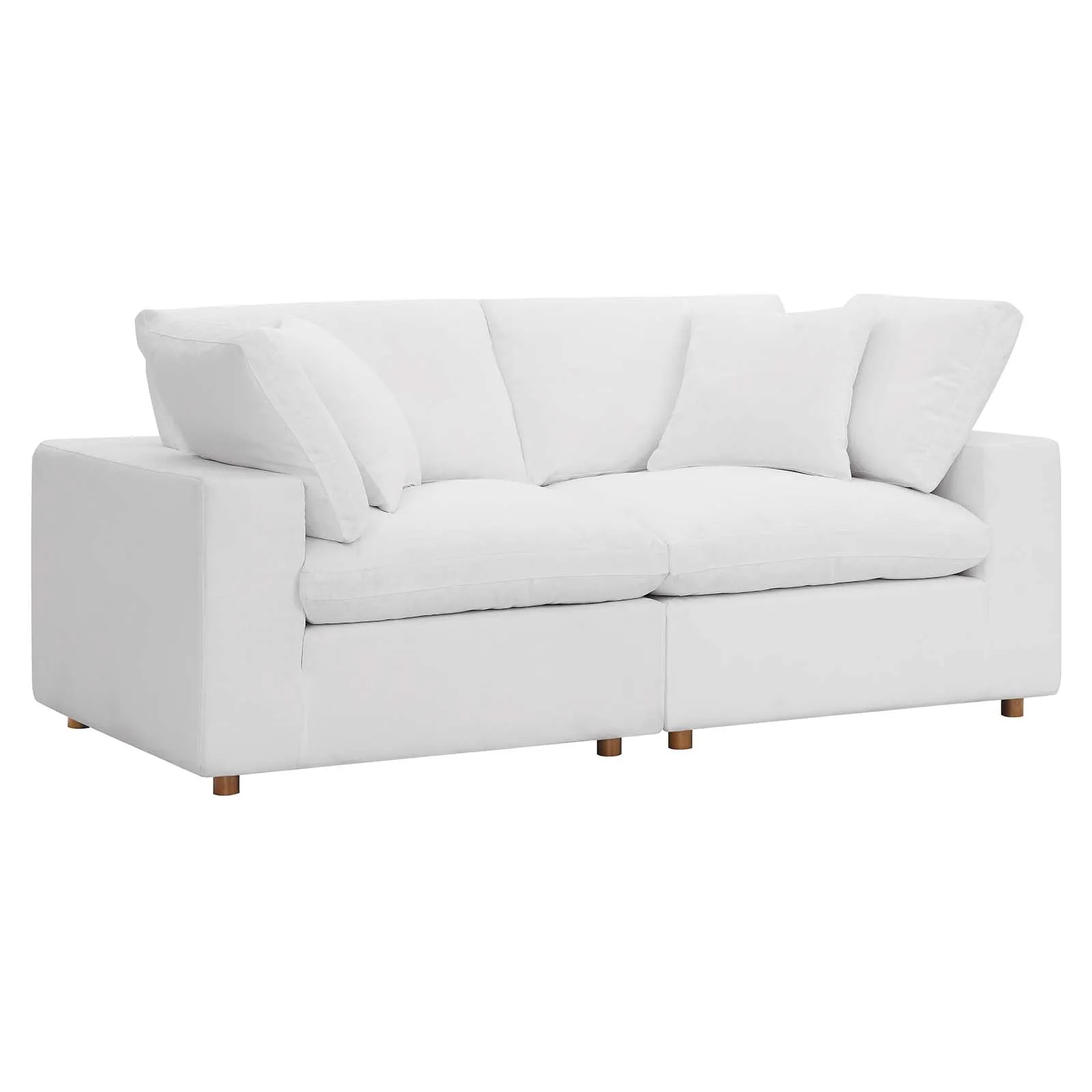 Commix Down Filled Overstuffed 2 Piece Sectional Sofa Set by Modway