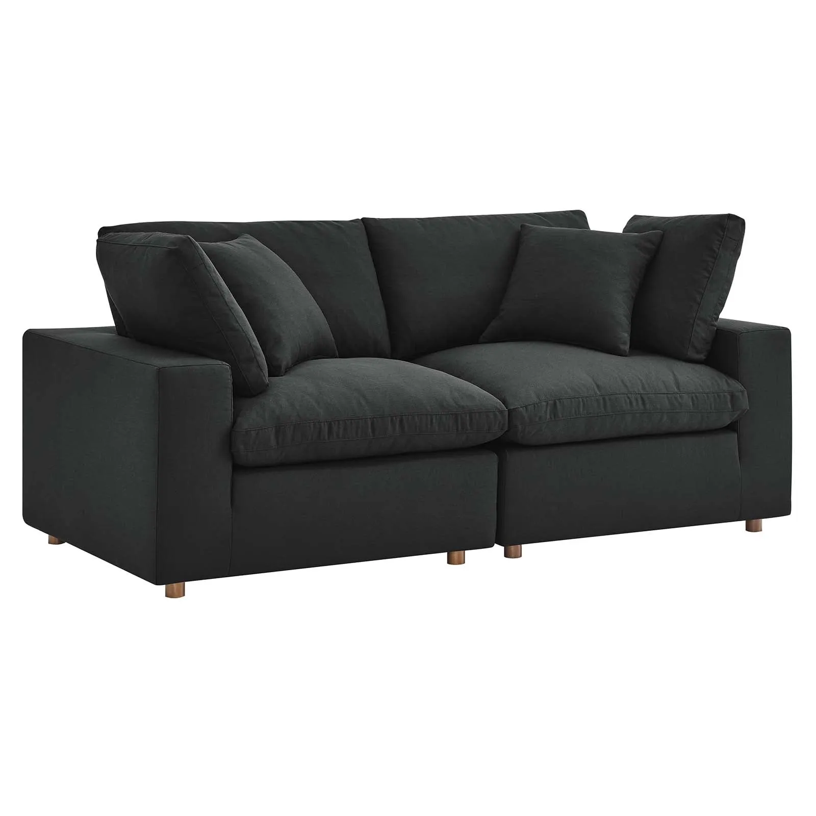 Commix Down Filled Overstuffed 2 Piece Sectional Sofa Set by Modway