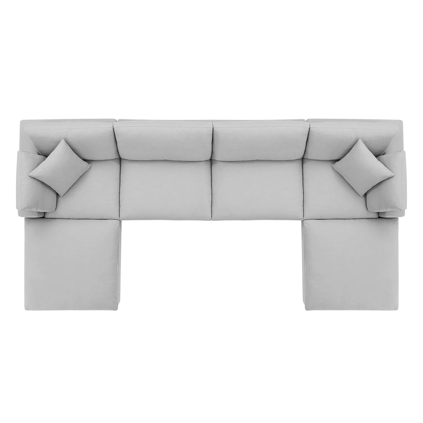 Commix Down Filled Overstuffed 6-Piece Sectional Sofa by Modway