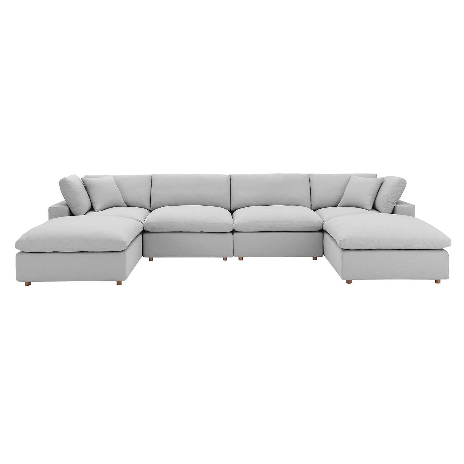 Commix Down Filled Overstuffed 6-Piece Sectional Sofa by Modway