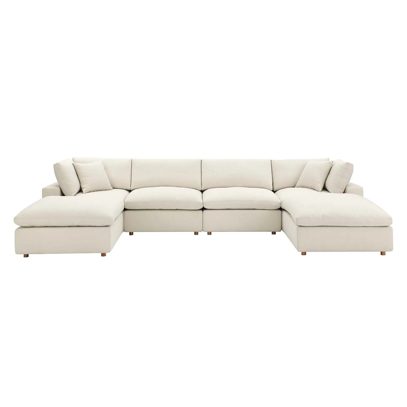 Commix Down Filled Overstuffed 6-Piece Sectional Sofa by Modway