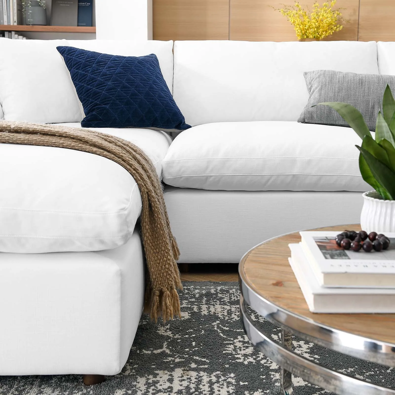 Commix Down Filled Overstuffed 6-Piece Sectional Sofa by Modway