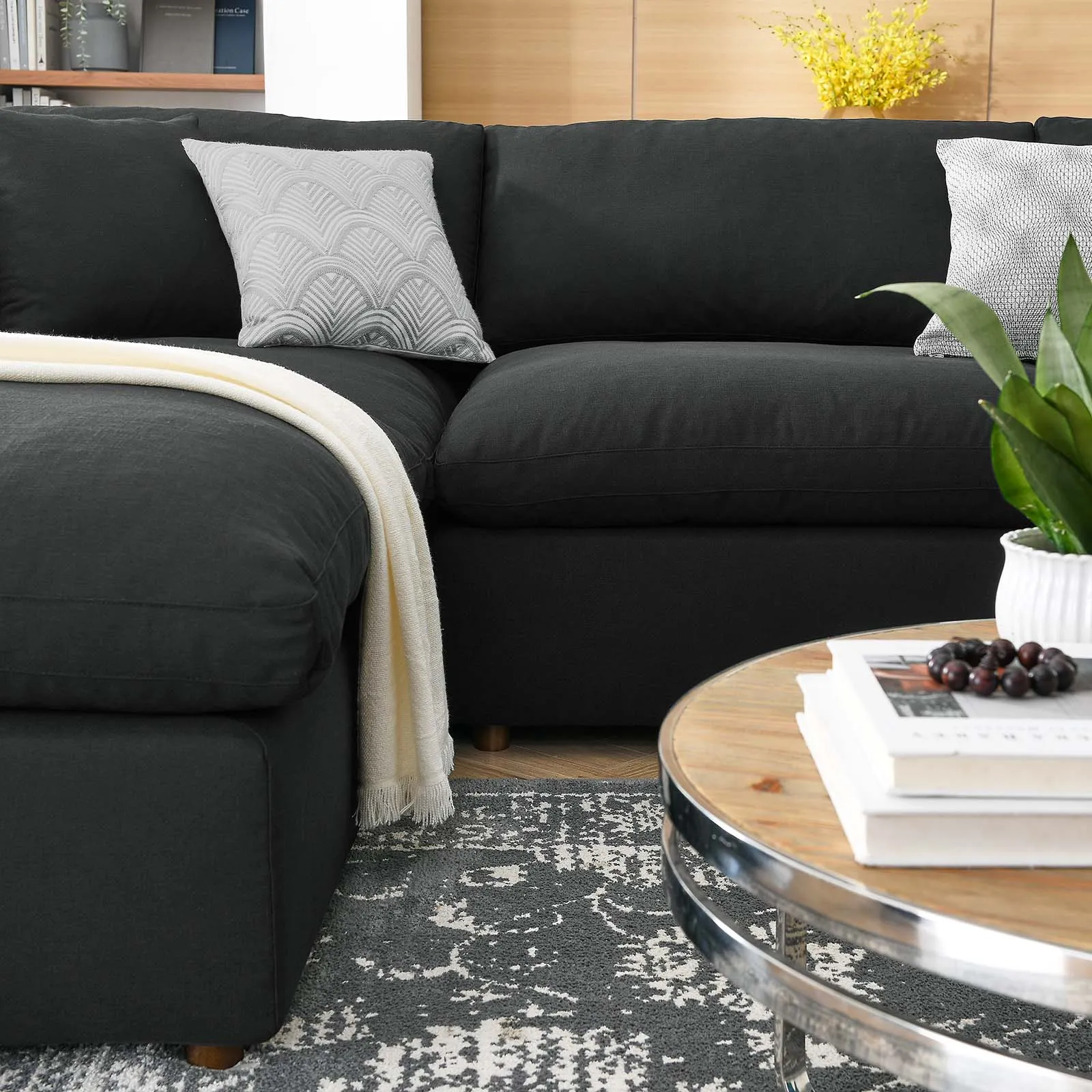 Commix Down Filled Overstuffed 6-Piece Sectional Sofa by Modway