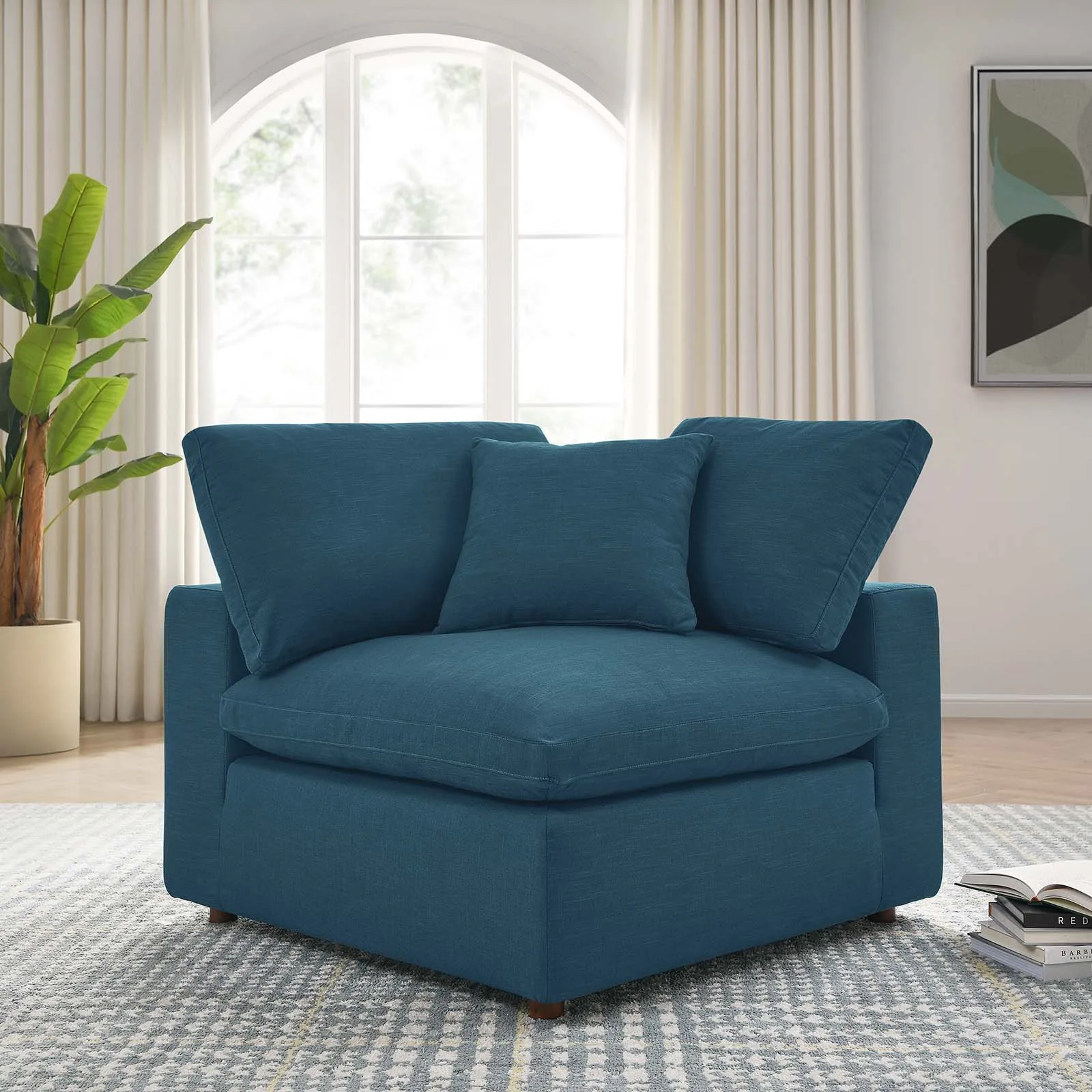 Commix Down Filled Overstuffed Corner Chair by Modway