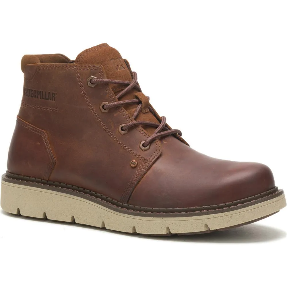 Covert Soft-Toe Waterproof Mid Boot Leather Brown