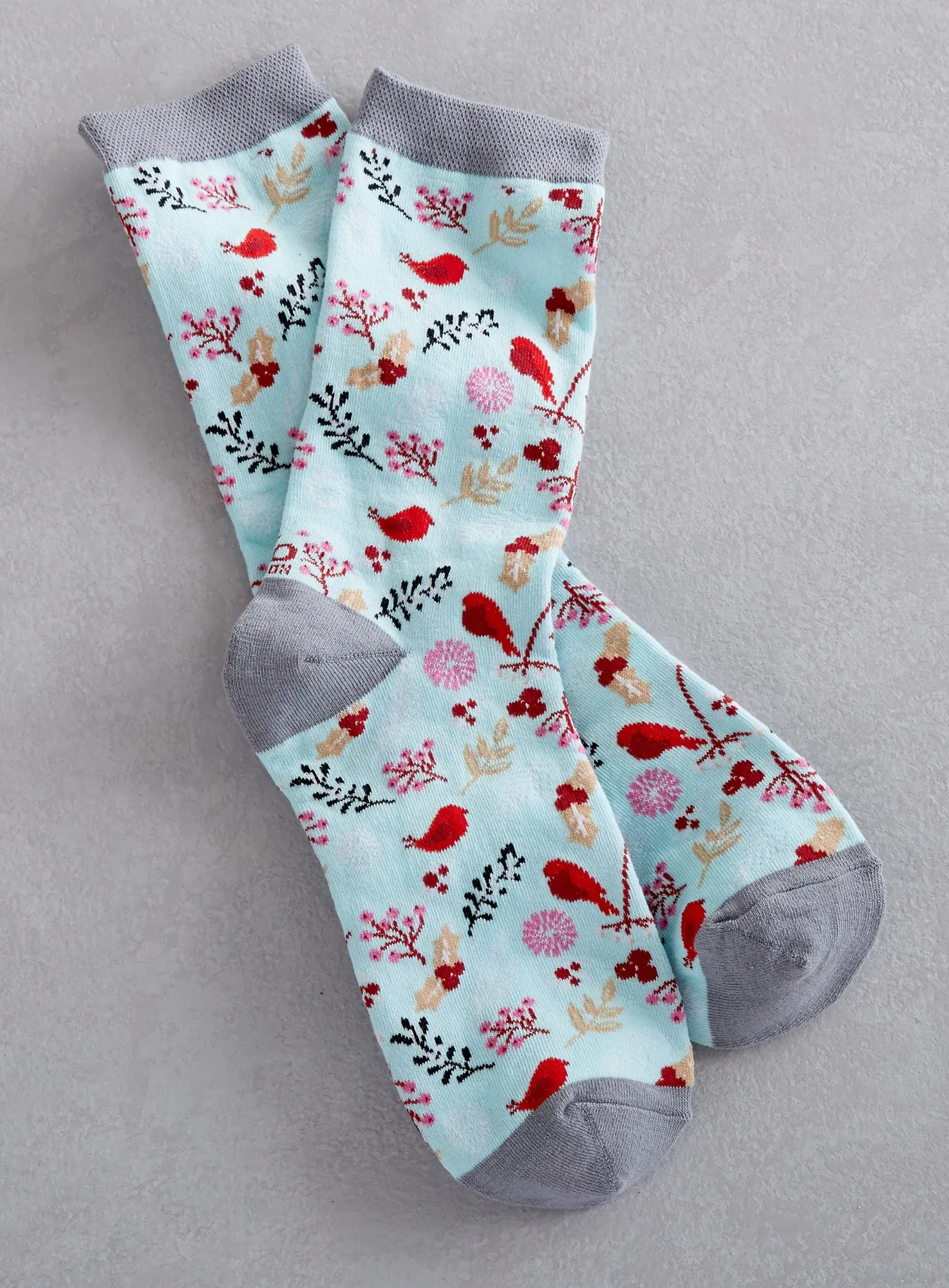 Cutest Crew Socks - Winter Wildlife and The Little Tree That Could - Set of both