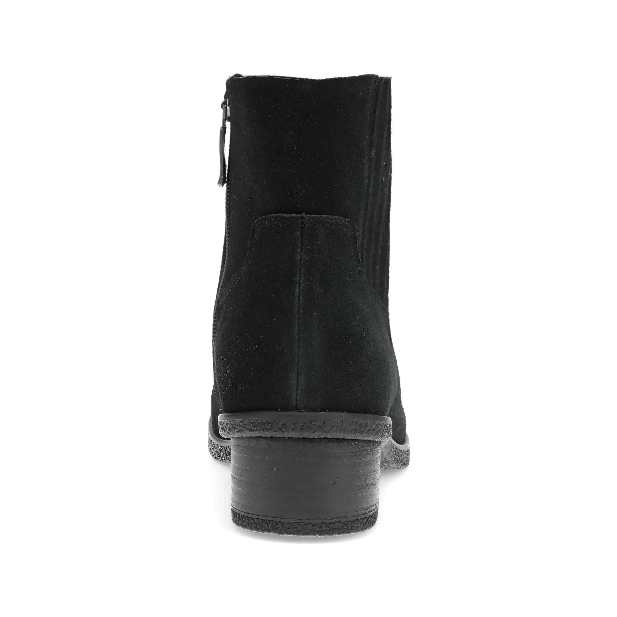 Daisie Black Waterproof Suede