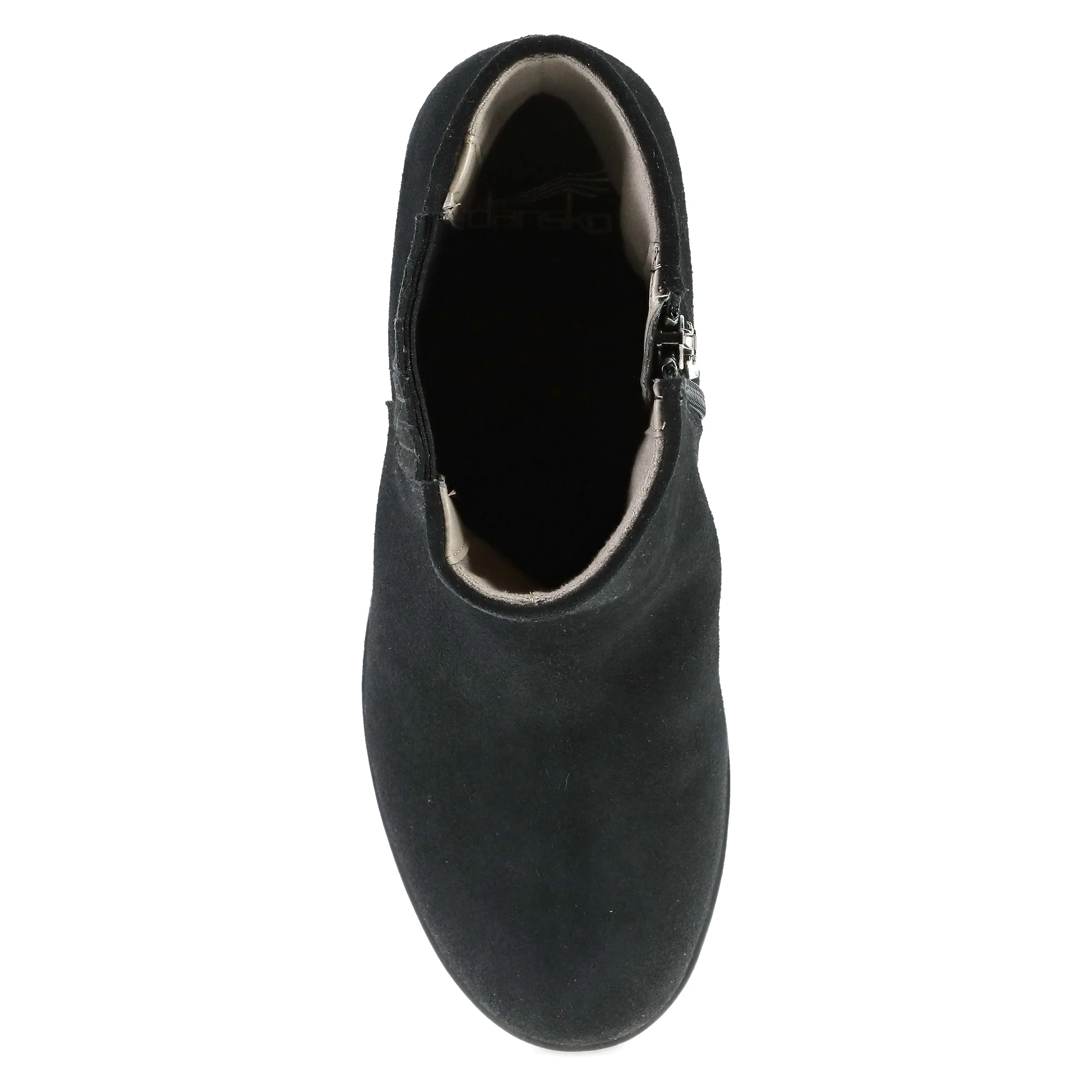 Daisie Black Waterproof Suede