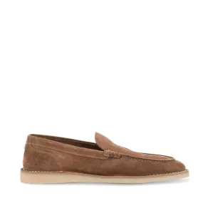 DG-PLAQUE SUEDE LOAFERS