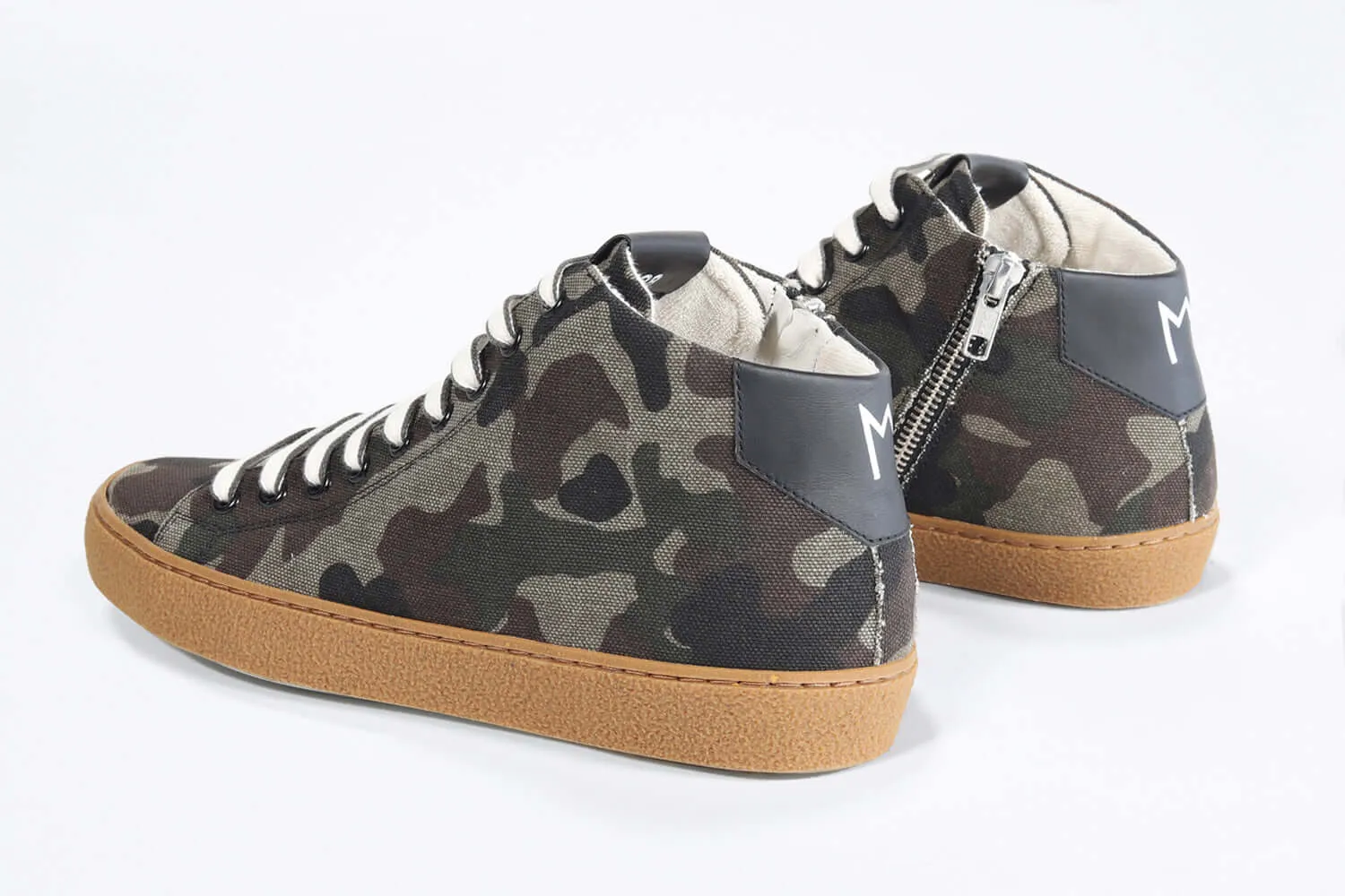 EARTH | Camo canvas - Mid Top - Men