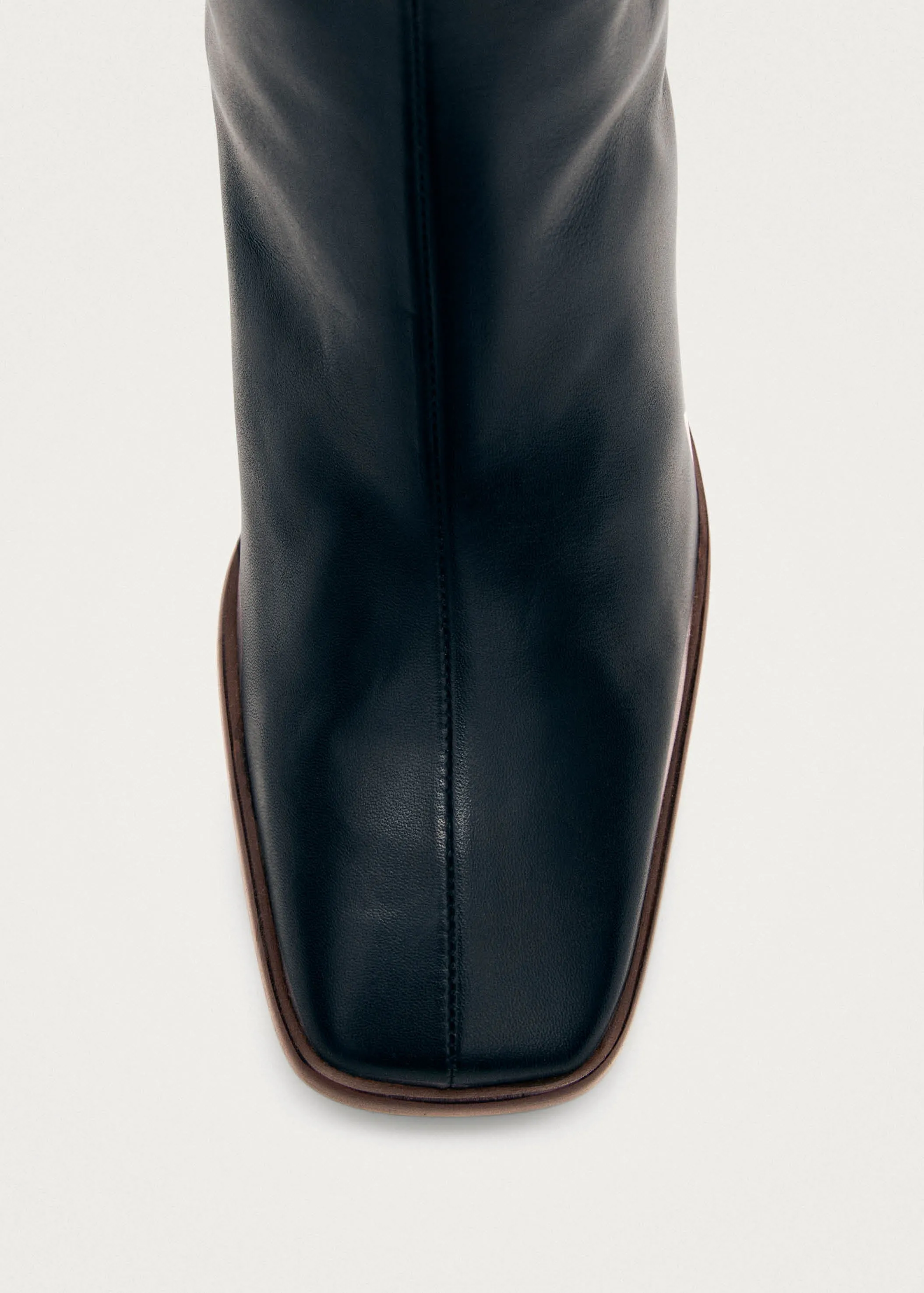 East Black Leather Boots