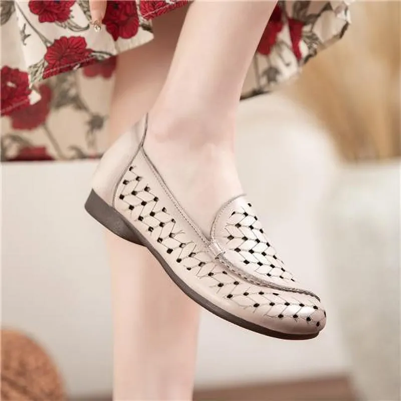 Elegant Hollow Soft Sole Non-Slip Shoes