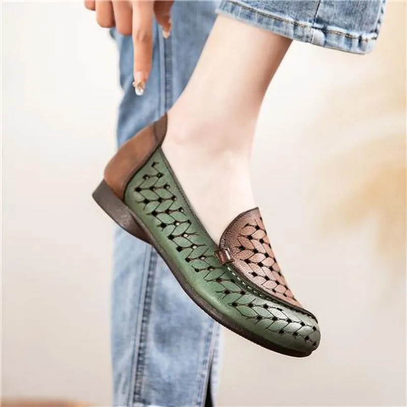 Elegant Hollow Soft Sole Non-Slip Shoes