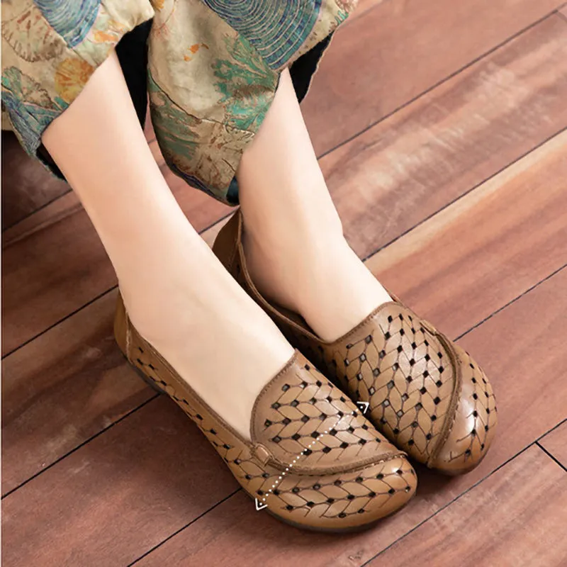 Elegant Hollow Soft Sole Non-Slip Shoes