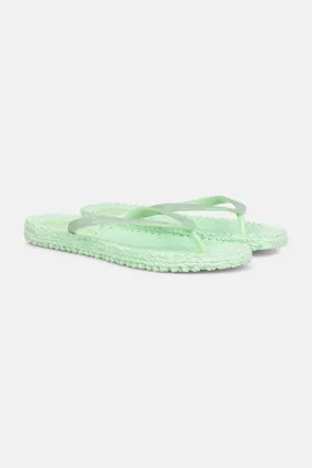 Flip Flop With Glitter - Dusty Agua