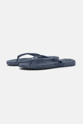 Flip Flop With Glitter - Indigo