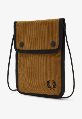 Fred Perry - Branded Cord Caramel - Bag