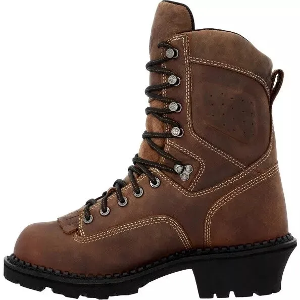 Georgia Boot Men's Made in USA Logger Waterproof Composite Toe Work Boot GB00540