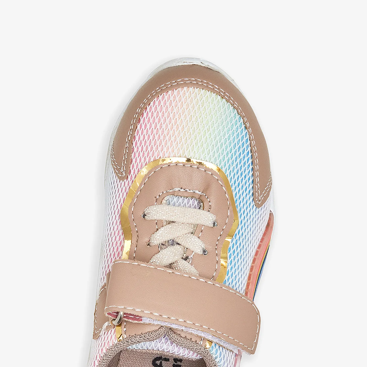 Girls Rainbow Sneakers