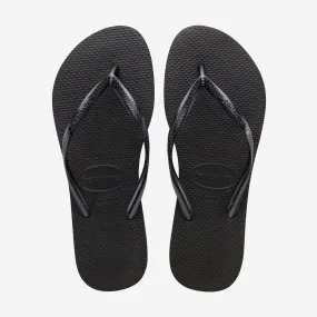 Havaianas Slim Flip Flops - Black