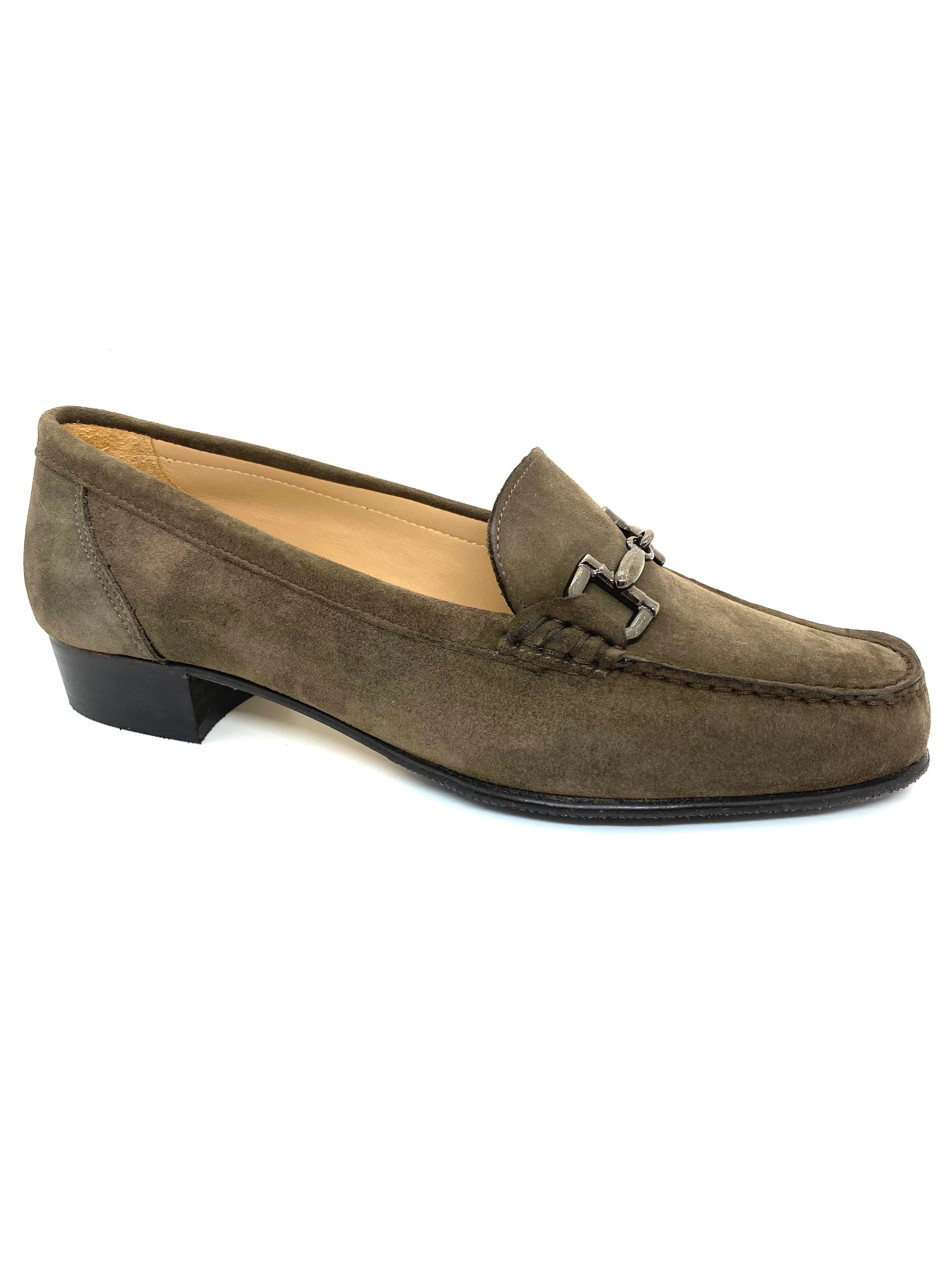 HB Ladies Metallic Trim Moccasin