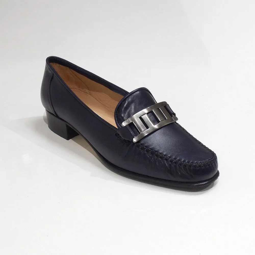 HB Ladies Moccasin Navy