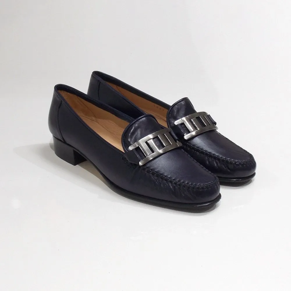 HB Ladies Moccasin Navy