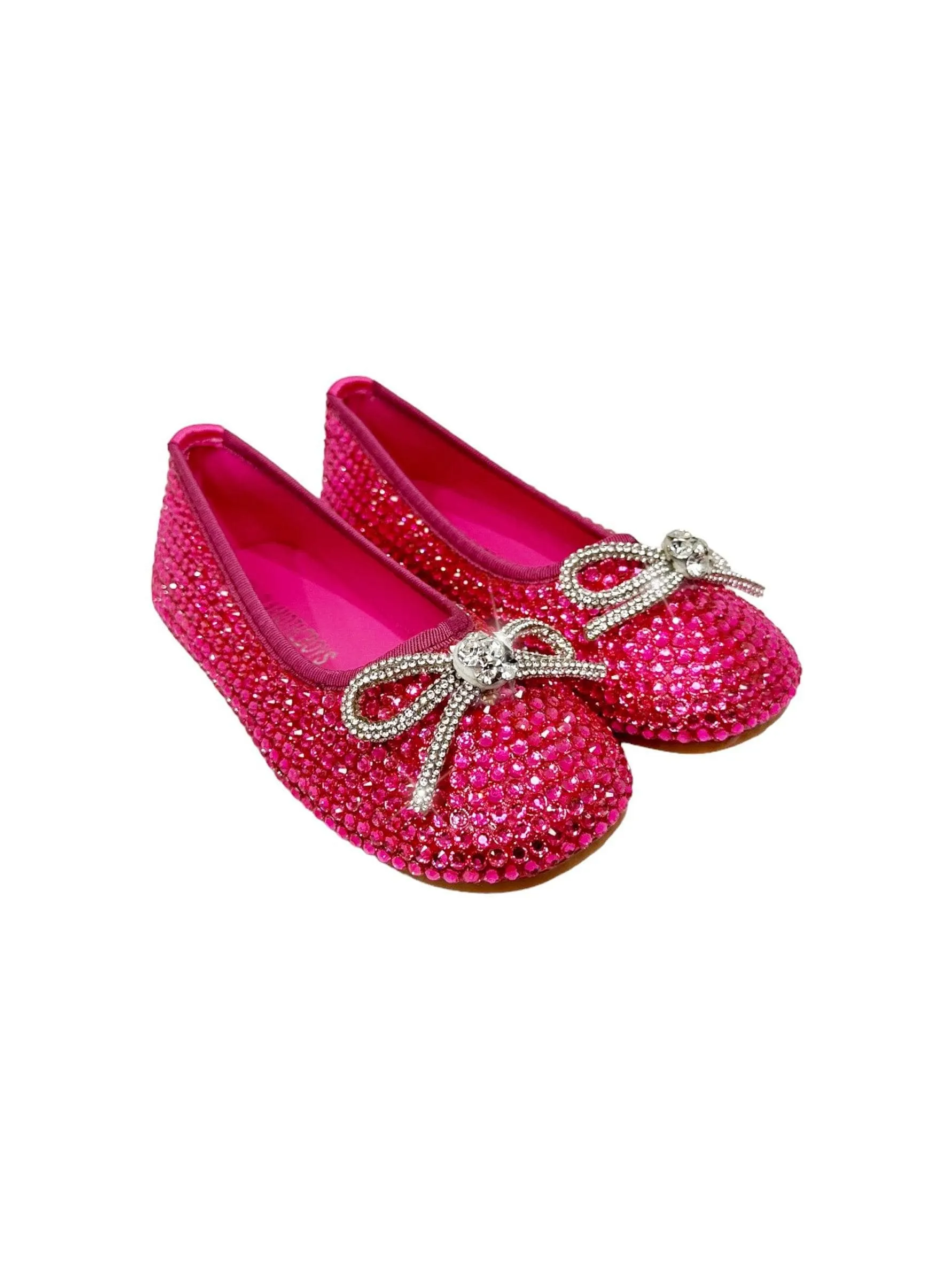 Hot Pink Sparkle Ballet Flat