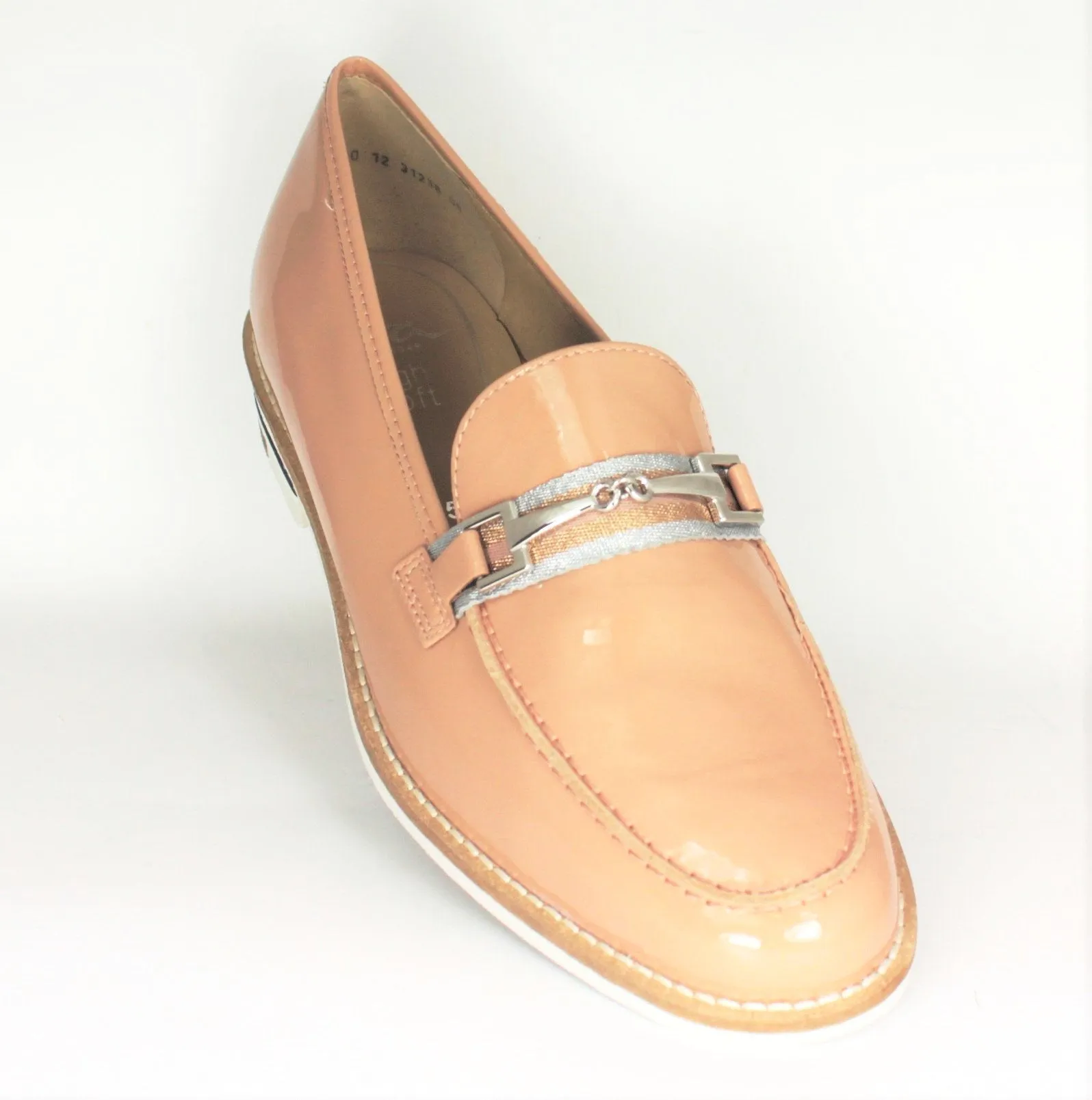 Kent Buckle Trim Low Heel Loafer