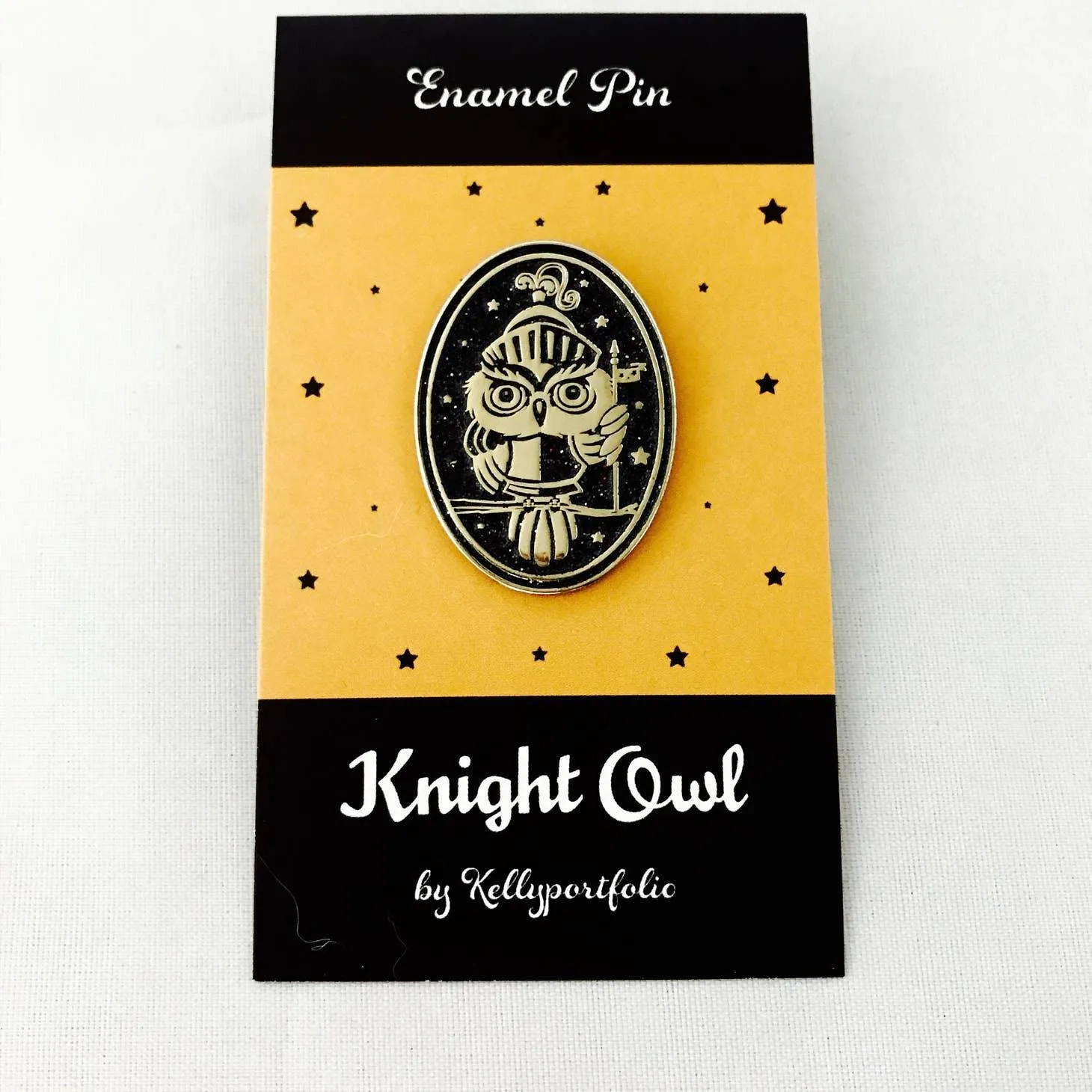 Knight Owl  | Soft Enamel Pin