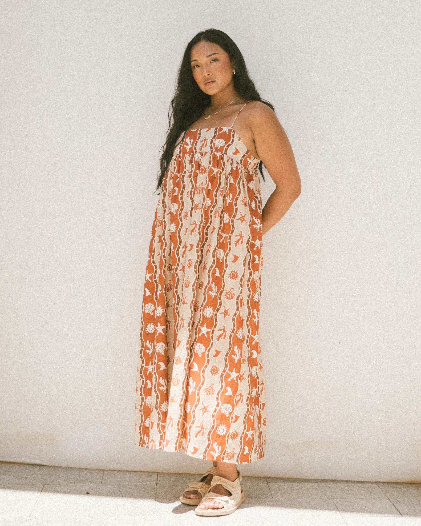 Makaira Spaghetti Dress | Island Hues